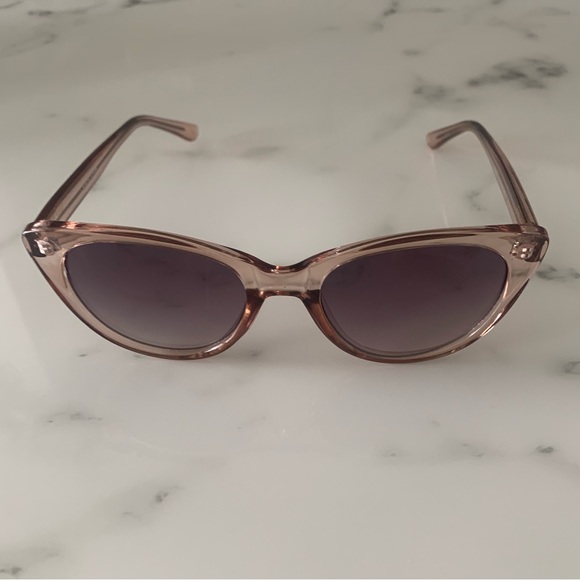 Nine West Womens Cateye Translucent Plastic Frame Sunglasses - Picture 7 of 8